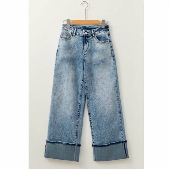 Myosotis High Rise Cuffed Jeans - Picture 10 of 16